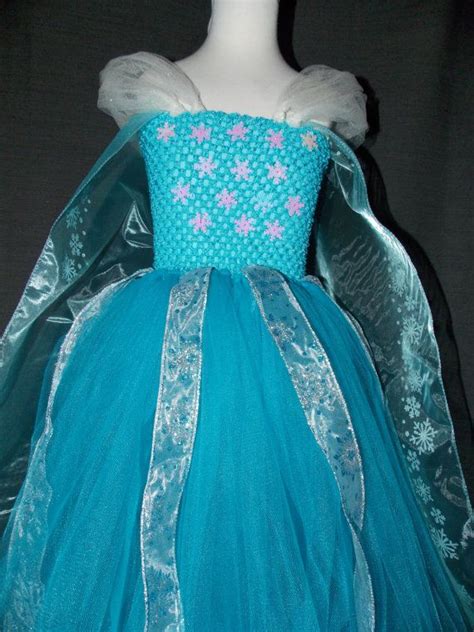 Queen Elsa Frozen Tutu Dress Crochet Top By 4evertutus On Etsy 4000