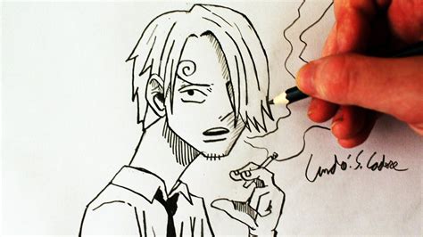 Como Desenhar O Sanji One Piece How To Draw Sanji