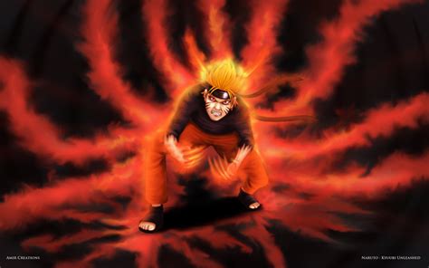 Gambar Buku Catatan Tahapan Perubahan Bentuk Naruto Ekor 4 Tahap
