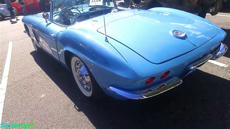 1961 Corvette Convertible In Light Sky Blue Youtube