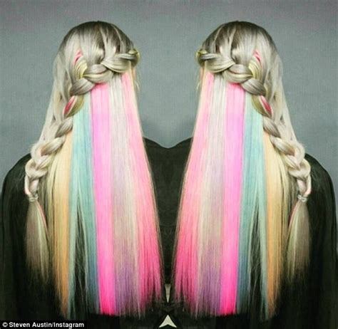 16 Rainbow Hair Color Ideas Youll Go Crazy Over