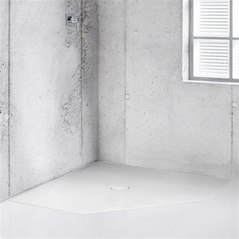Discover the floor level shower base product range of bette. Bette Floor Caro Fünfeck-Duschwanne weiß, mit ...