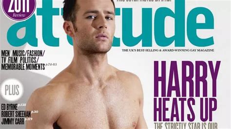 Strictly And Mcfly Star Harry Judd Strips Off As Hes Named Sexiest Man Of The Year Mirror Online