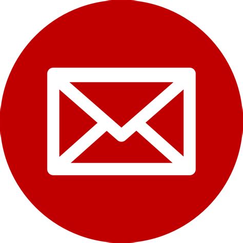 Red Mail Icon Openclipart