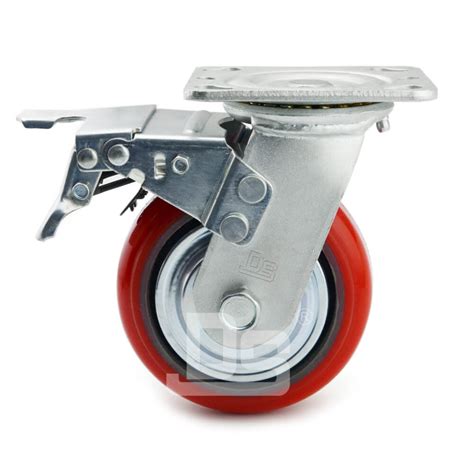 The heavy duty swivel caster is designed to withstand continuous service and is ideal for warehouse, mining, shipping, production, and manufacturing we offer a large selection of heavy duty casters engineered for loads up to 3500 lbs. Polyurethane Tread Cast Iron Core Casters With Dual Lock ...