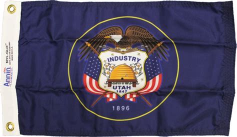 Buy Utah 12x18 Nylon Flag Flagline