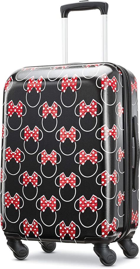 American Tourister Kids Disney Minnie Mouse Red Bow Hardside Carry On