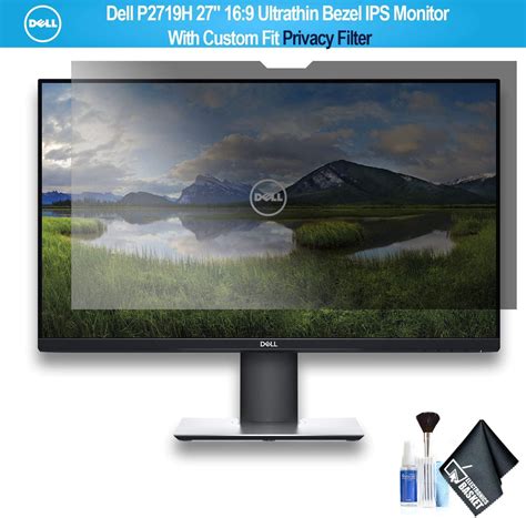 Dell P2719h 27 169 Ultrathin Bezel Ips Monitor With Privacy Screen