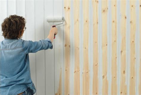 How To Paint Wood Paneling Woody Expert