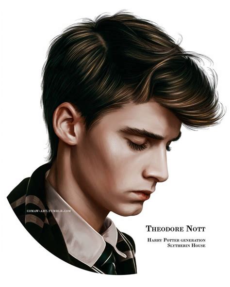 Theodore Nott By Comaw On Deviantart Harry Potter Art Harry Potter