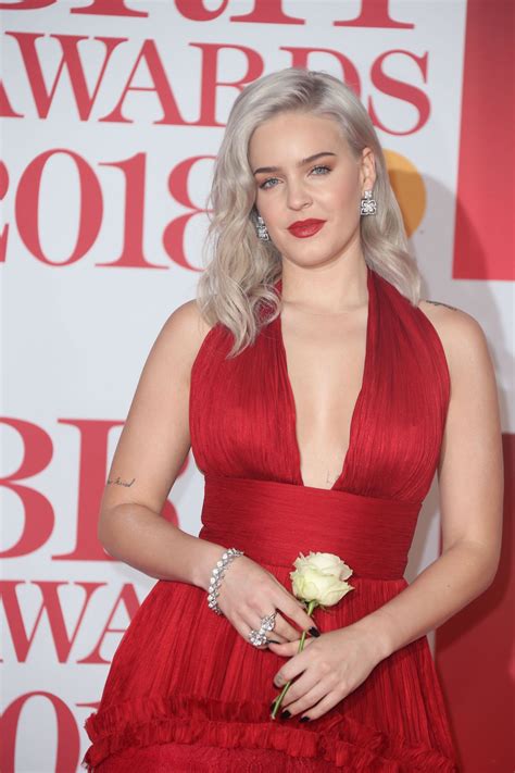 She spent her early years struggling to become a pop singer and also tried her luck in professional karate championships at least three times. Anne-Marie - 2018 Brit Awards in London • CelebMafia