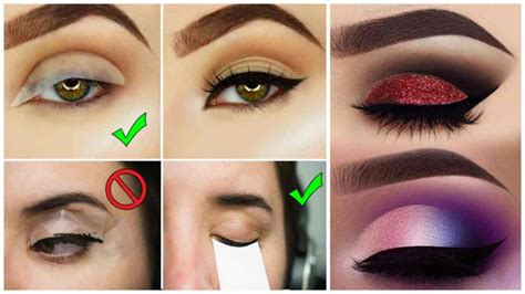 It may be easier for you to a smaller flat brush if you're just starting out. Eye Makeup Hacks That the Beginners Will Surely Hail - Trend Crown