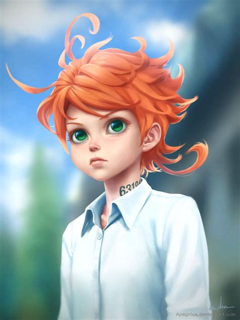 Emma The Promised Neverland Fan Art By Apegrixs Anime Meninas