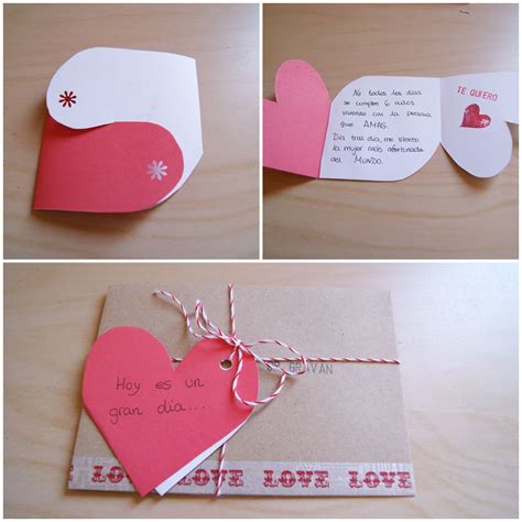 Carta De San Valentin Diy Es Bricolage Es Cards
