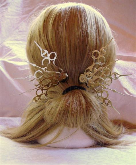 Jessamine Wings Hair Pick Set Steampunk Accessory By Pervyyaoifancier