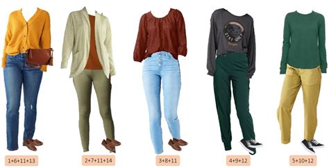 Mix And Match Cozy Casual Fall Outfits From Kohls