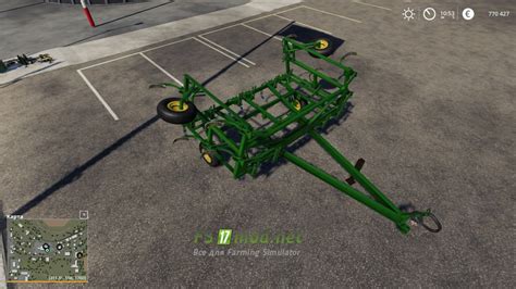 Мод на John Deere 1600 Chisel Plow для игры Farming Simulator 2019