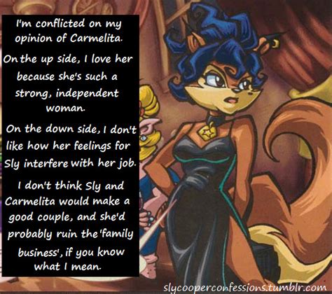 Sly Cooper Confessions Im Conflicted On My Opinion Of Carmelita