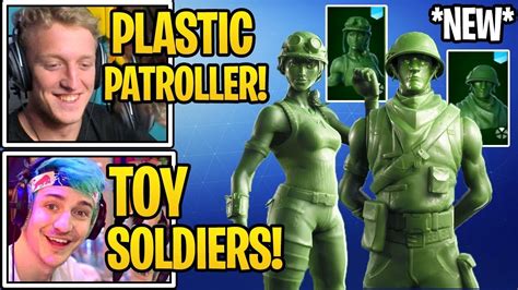 Streamers Using New Toy Trooper And Plastic Patroller Skins In