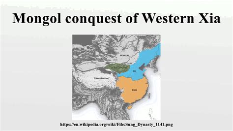 Mongol Conquest Of Western Xia Youtube