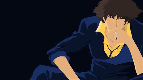 วอลเปเปอร์ ภาพประกอบ อะนิเมะชาย สูบบุหรี่ การ์ตูน Cowboy Bebop