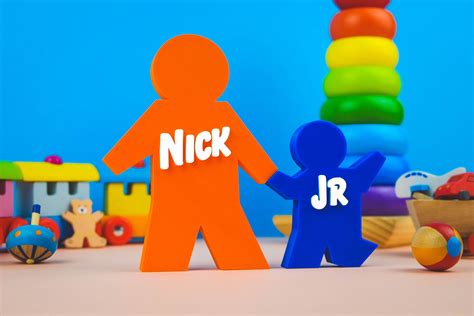 Nick Jr 3D Printed Logo Clasic Version Nickelodeon Junior - Etsy Finland