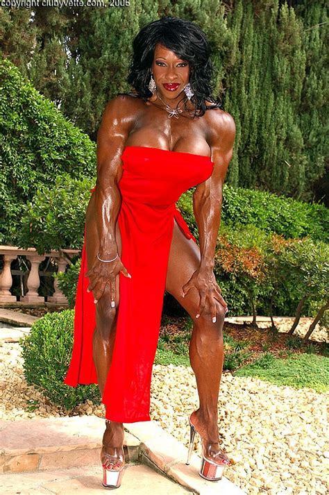 Yvette Bova Fat Black Girls Muscle Women Women