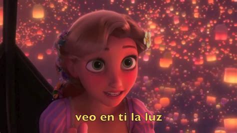 Karaoke Enredados Por Fin Ya Veo La Luz Con La Voz De Eugene Se Rapunzel Youtube