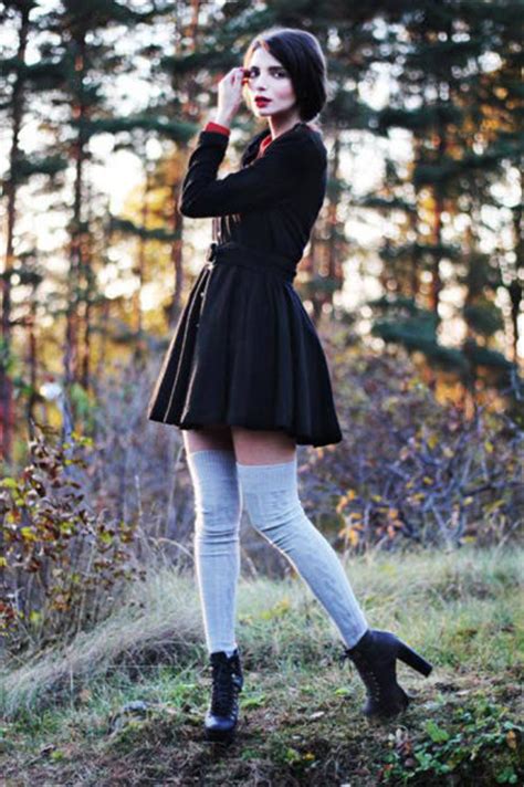 Cute Girls Rocking Thigh High Socks 63 Pics