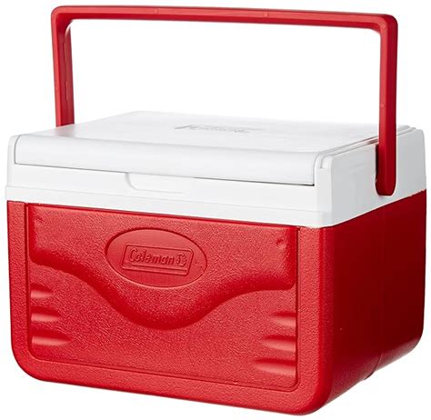 Coleman Ice Box 5qt Fliplid Red 47l Sports Fitness And Outdoors