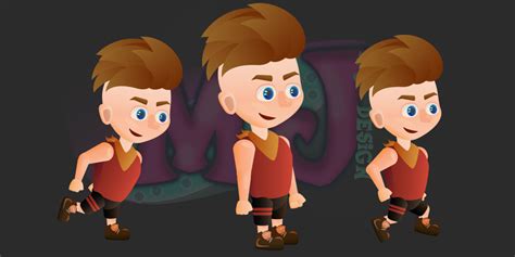 Free 2d Game Character 3 Gamedev Market