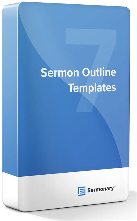 Blank Sermon Outline Template