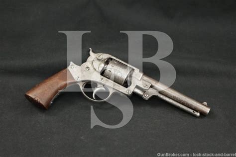 Starr Arms Co Double Action 1858 Army 44 Cal Percussion Revolver