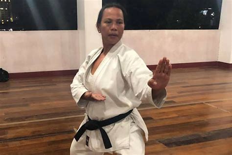 mindanao peace games empowering women in karate observing proper form in sports—and life