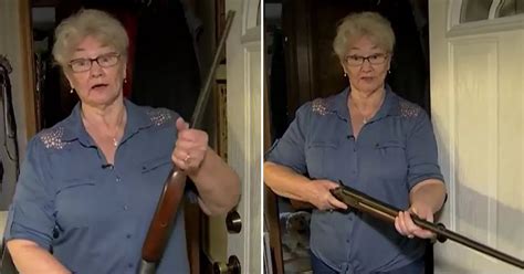 78 Year Old Grandma Pulls Shotgun On Home Intruder Oh No You Dont