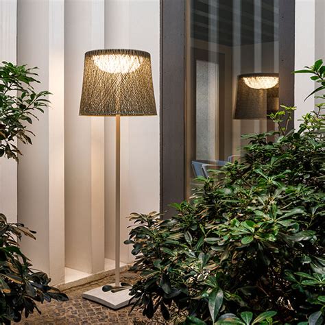 Brown Wind 4057 Outdoor Floor Lamp Led Non Dimmable By Vibia