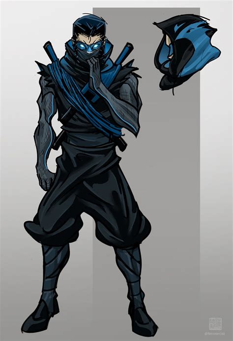 Ninja Nightwing By Nexxorcist Fantasy Character Design Comic Character