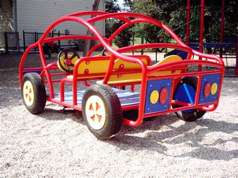 Race Car Commercial Playground Equipment