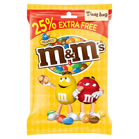 Mandms Peanut Treat Bag 102g Sharing Bags And Tubs Iceland Foods