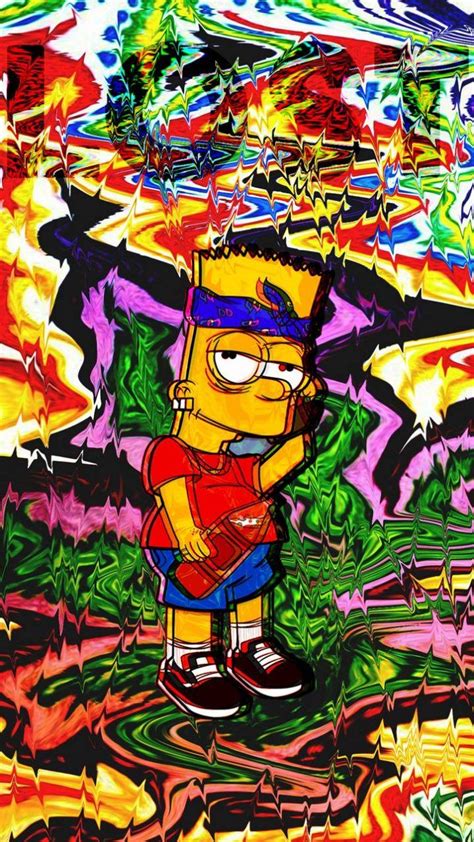 Trippy bart simpson sad wallpapers feel free to use these trippy bart simpson sad images as a background for your pc, laptop, android phone, iphone or tablet. Trippy Bart Simpson Wallpapers - Wallpaper Cave