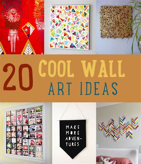 20 Cool Home Decor Wall Art Ideas Diy Tutorials