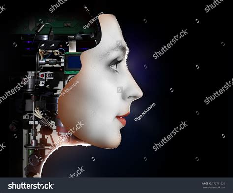 Futuristic Female Android Stock Photo 172711526 Shutterstock