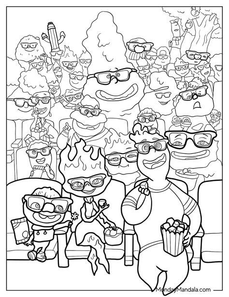 Elemental Coloring Pages Free Pdf Printables