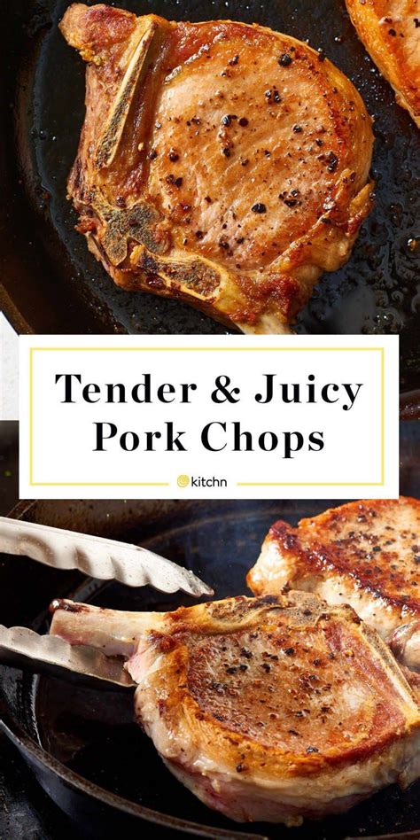 Preheat an oven to 400 degrees. How To Cook Tender & Juicy Pork Chops in the Oven | Recipe | Pork chop recipes baked, Juicy pork ...