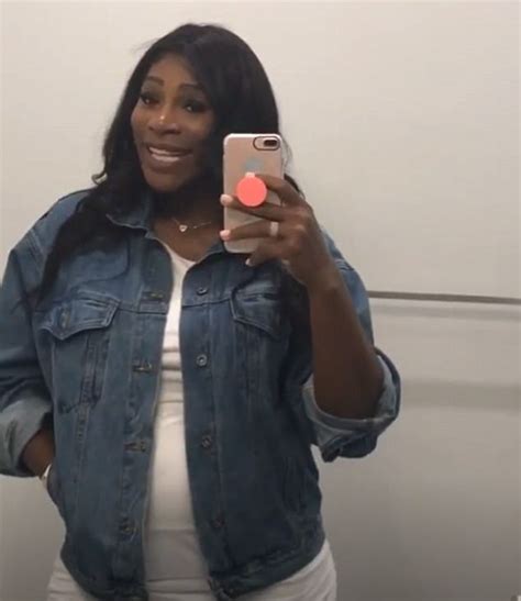 Beautiful Serena Williams Shows Off Baby Bump In Photos Today Com