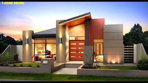 An Image Of A Modern Home At Dusk