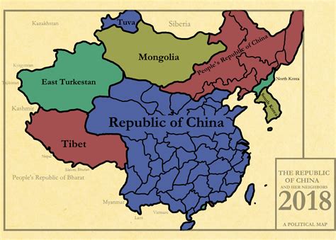 Redesignsrepublic of china flag redesign (i.redd.it). The Republic of China and other Nations, 2018 : imaginarymaps