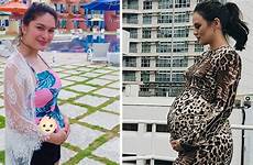 pregnancy pregnant pinay celebrity announcements instagram cosmo celebrities showbiz ph celeb left right