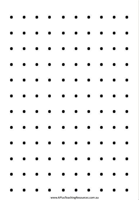 Dot Paper With Four Dots Per Inch On A4 Sized Paper Free Download