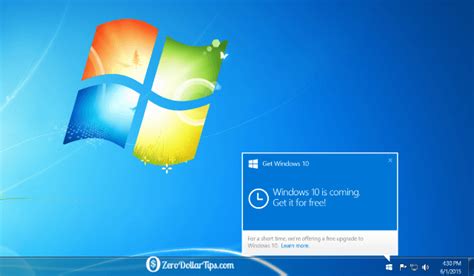 Remove Get Windows 10 App Icon From Windows 781 Taskbar